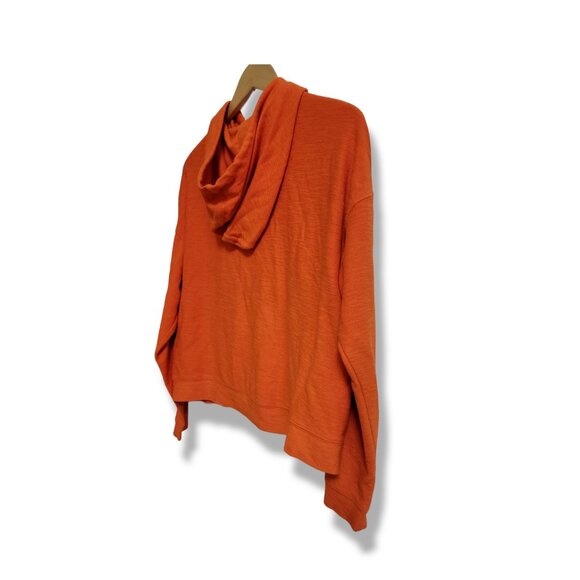 🌿 Large Orange Textured Old Navy Zip-Up Jacket - Picture 7 of 11